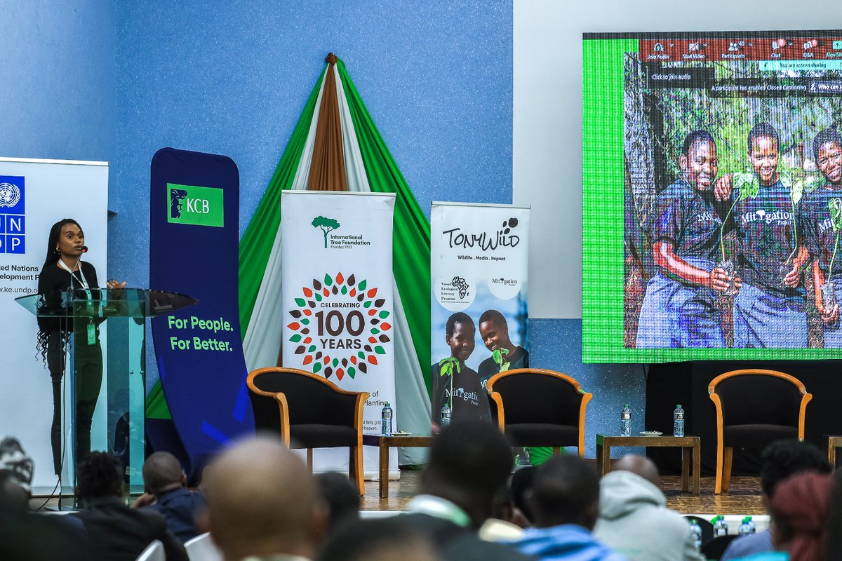 TonyWildKe's tweet photo. 🌳🎞️  TonyWild is excited to be part of the Kenya Youth in Forestry Conference, Expo &amp; Tree Planting, an inspiring event where we screened our film "The Forest Guardian."

Watch #TheForestGuardian here https://t.co/ectaK8fylS

#IAmAForestGuardian #YouthinforestryKE https://t.co/yy0a5GLt1S