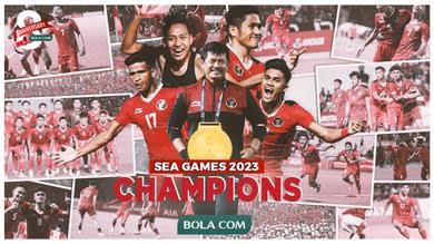 Byk ucapan selamat utk Timnas Indonesia juara di Sea Games Kamboja 2023,CUMA Foto Timnas,Pelatih Indra S,pelatih lain&manager Tim kok sangat jarang ya? Pdhl keberhasilan tsb berkat mereka jg. Btw, 'SELAMAT BUAT TIMNAS', Kalian layak mendapatkan yg terbaik 💪🏅⚽️ #TimnasIndonesia