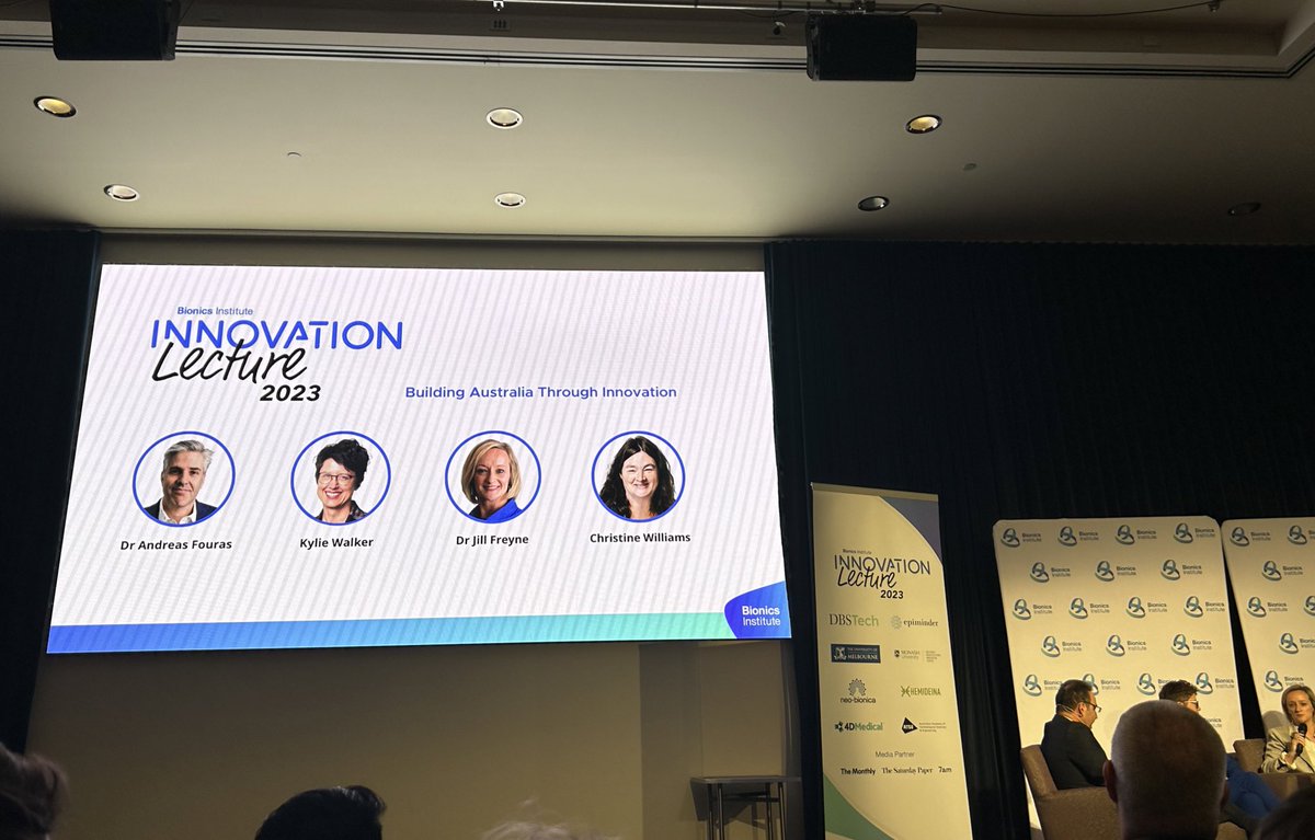 Dani Tomlin (@dani_tomlin) on Twitter photo Food for thought on the challenges facing Innovation in Australia <a href="/BionicsInst/">Bionics Institute</a> #InnovationLecture2023. Wonderful insights from great speakers and panel. <a href="/BRT_LungGuy/">Professor Bruce Thompson AM</a> <a href="/UniMelbMDHS/">UniMelb MDHS</a> Food for thought on the challenges facing Innovation in Australia <a href="/BionicsInst/">Bionics Institute</a> #InnovationLecture2023. Wonderful insights from great speakers and panel. <a href="/BRT_LungGuy/">Professor Bruce Thompson AM</a> <a href="/UniMelbMDHS/">UniMelb MDHS</a>