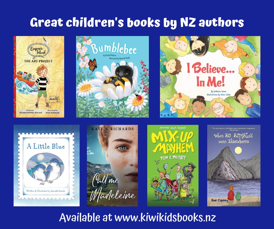 kiwikidsread's tweet photo. The Kiwi Kids' Bookstore stocks only books by New Zealand authors and illustrators. Kiwi-made is 100% our jam!
All kinds of fiction and non-fiction, picture books, board books and activity books, for ages 0-15
https://t.co/BmVKB8kOJJ
#kiwikids #kiwikidsbooks #nzbooks #buynzmade https://t.co/Bg5kahqe9K