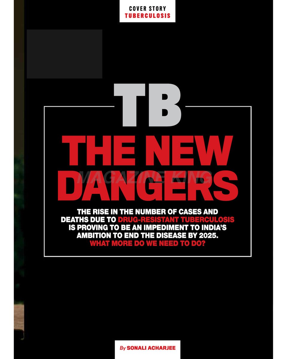 #TB - The New Dangers The rise in the number of cases and deaths to DR-TB is proving to be an impediment to India's ambition to #endTB by 2025. What more can we do? By Sonali Acharjee Ft @deepticomesback, @BiBeKDeep, Debshree Lokhande & @ashna_ashesh bit.ly/438C6GK…