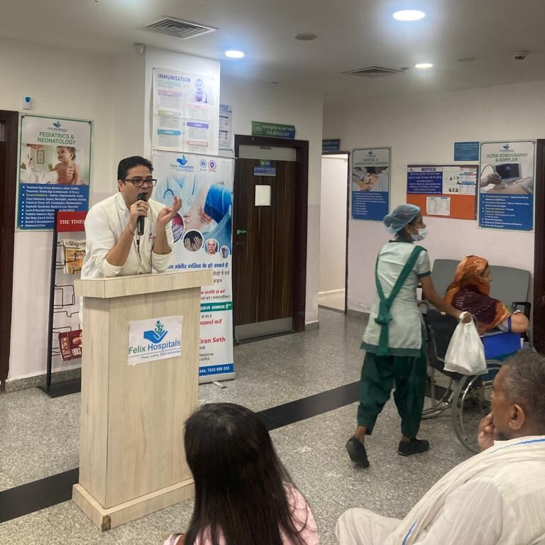 WellnessFelix's tweet image. बुधवार को फेलिक्स अस्पताल में विश्व हाइपरटेंशन डे पर Doctor Talk का कार्यक्रम आयोजित किया गया | 

#WorldHypertensionDay #hypertensionday #doctortalk #Cardiology #healthcare #FelixHospital