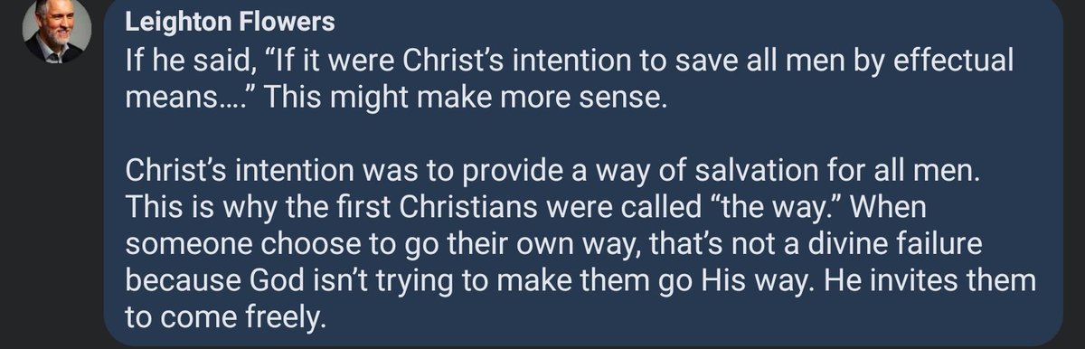 God does not fail. He offers men a choice. He does not force or impose. God offers a gift. Man can choose Christ, & salvation, or to reject Him.

Charles Spurgeon is not the wise Christian man so many want, or make, him out to be. Instead he is like a gateway drug into calvinism.