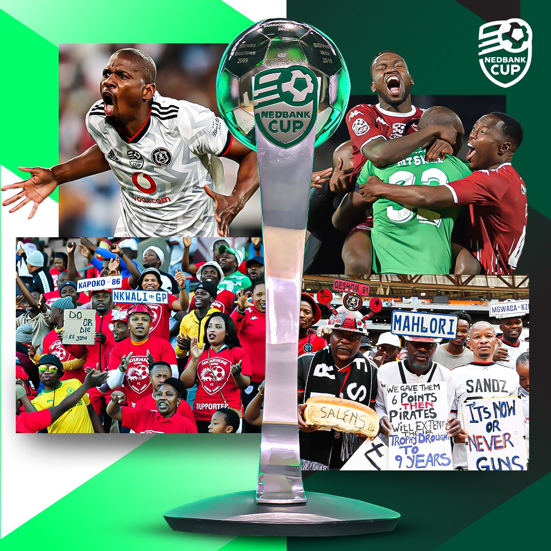 🚨 Competition 🚨

Stand a chance to win a VIP trip to watch the final. Tell us which player has the most goals in the tournament so far this season. Remember to use #NedbankCup in your replies. 🙌 

T&Cs apply: bit.ly/NedbankCupFina…