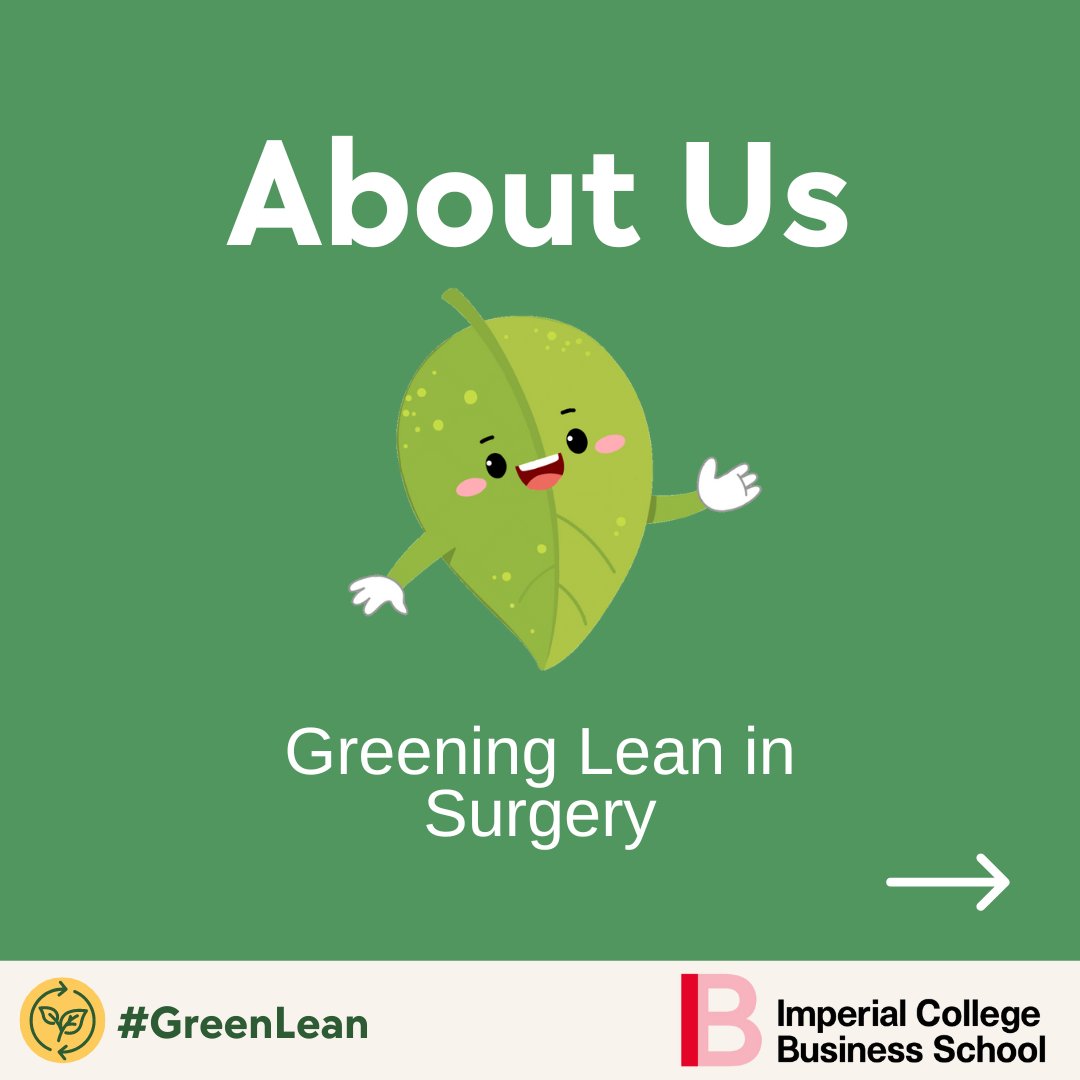 LeanGreenSurg's tweet photo. Let's make surgery sustainable!🌿Our project combines lean management principles with eco-friendly practices to promote environmental stewardship. Together, we can create a healthier future for patients and the planet. 💚 #GreenLean #SustainableSurgery #LeanManagement https://t.co/Gbot3kB5iS