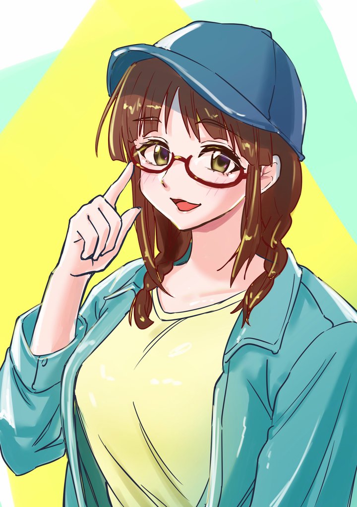 久々の参加！
春夏っぽい爽やか目な律子さんです

#りつコレクション
#アイドルマスターミリオンライブ 
#秋月律子