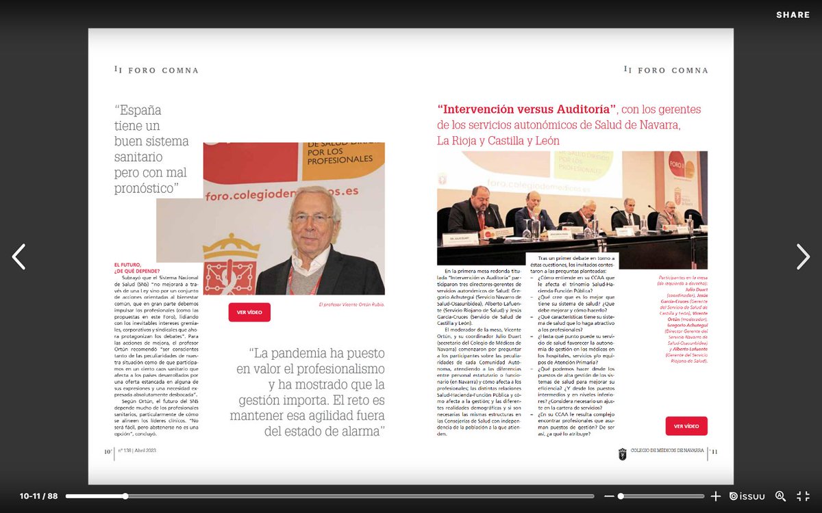 MedenaColegio's tweet photo. #IIForoCOMNA Hacia un sistema de salud dirigido por profesionales.
📢Reportaje y vídeos en #RevistaPanacea de @MedenaColegio
👉https://t.co/zlicbHy6yg
Gracias @salud_na @riojasalud @Salud_JCYL
@EASPsalud @SEDISA_NET @pacientesPOP @CGCOM_Esp @cesm_sindicatos https://t.co/W0JXjx8RCy