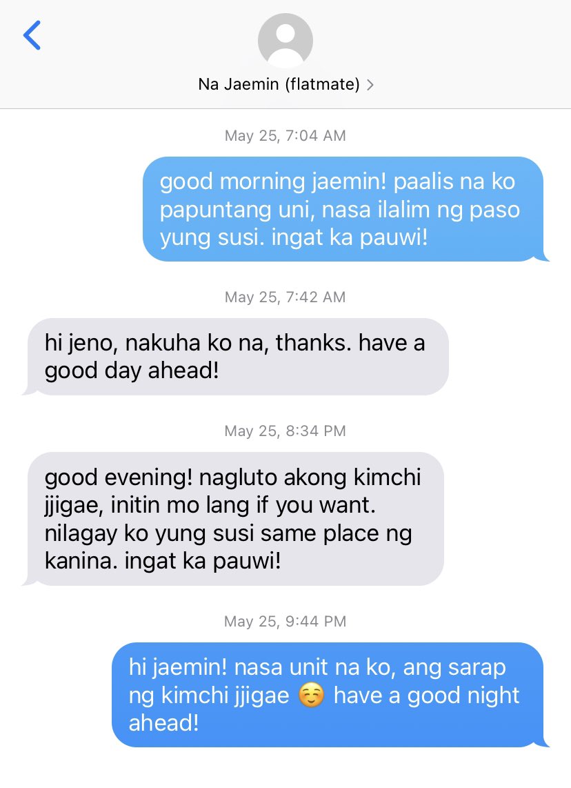 bigtitsjaem's tweet image. day and night, a nomin filo au.

jm and jn live in the same condominium unit.
jm and jn have also never met.