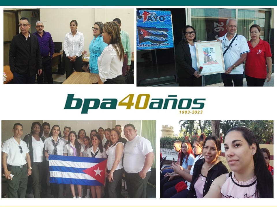 El #bancopopulardeahorro llega a su #aniversario40 #BancariosCubanos #ComprometidosConElDesarrollo #bpagranma #40añosalserviciodelpueblo Muchas Felicidades a Todos los trabajadores del Banco Popular de Ahorro