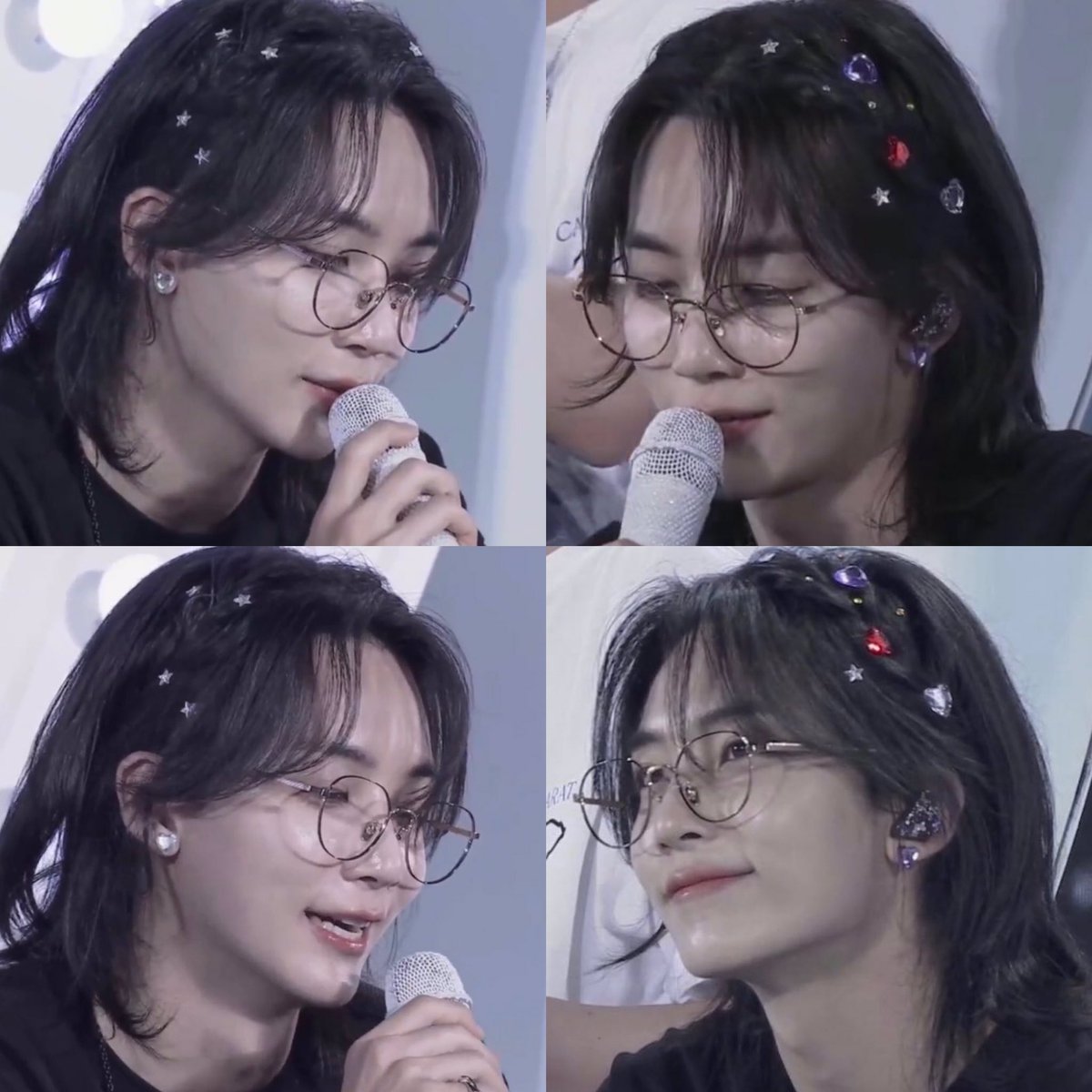 starfess's tweet photo. -guys everybody say thank you to Jeonghan's hair stylist. hairstylist nya suka ngedandanin Jeonghan, jadilah seperti ini😂 https://t.co/5TWaiE1GqF