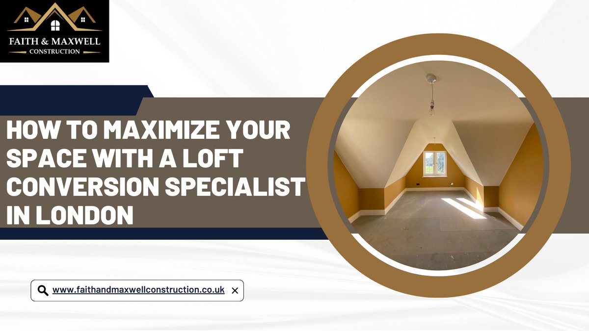 Looking to maximize your living space in London? Discover our latest blog on 'How to Maximize Your Space with a Loft Conversion Specialist in London.' 💡✨ Learn expert tips and tricks to transform your loft into a functional and stylish area. Read more : bit.ly/45fcgTk