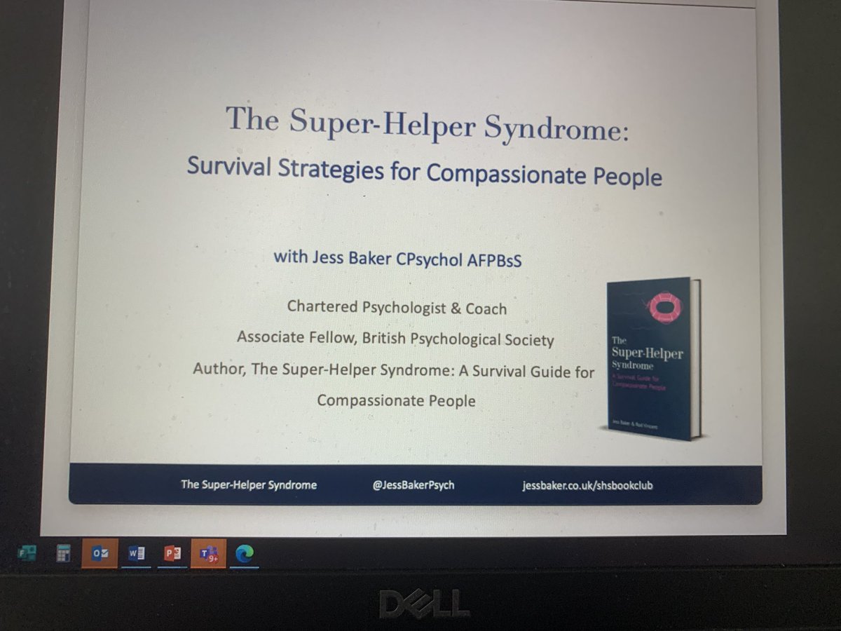 go_mclean's tweet photo. Now onto session 2 with @jessbakerpsych
The title of this session really resonates with me so can’t wait to hear more! https://t.co/Zaijqo1wws