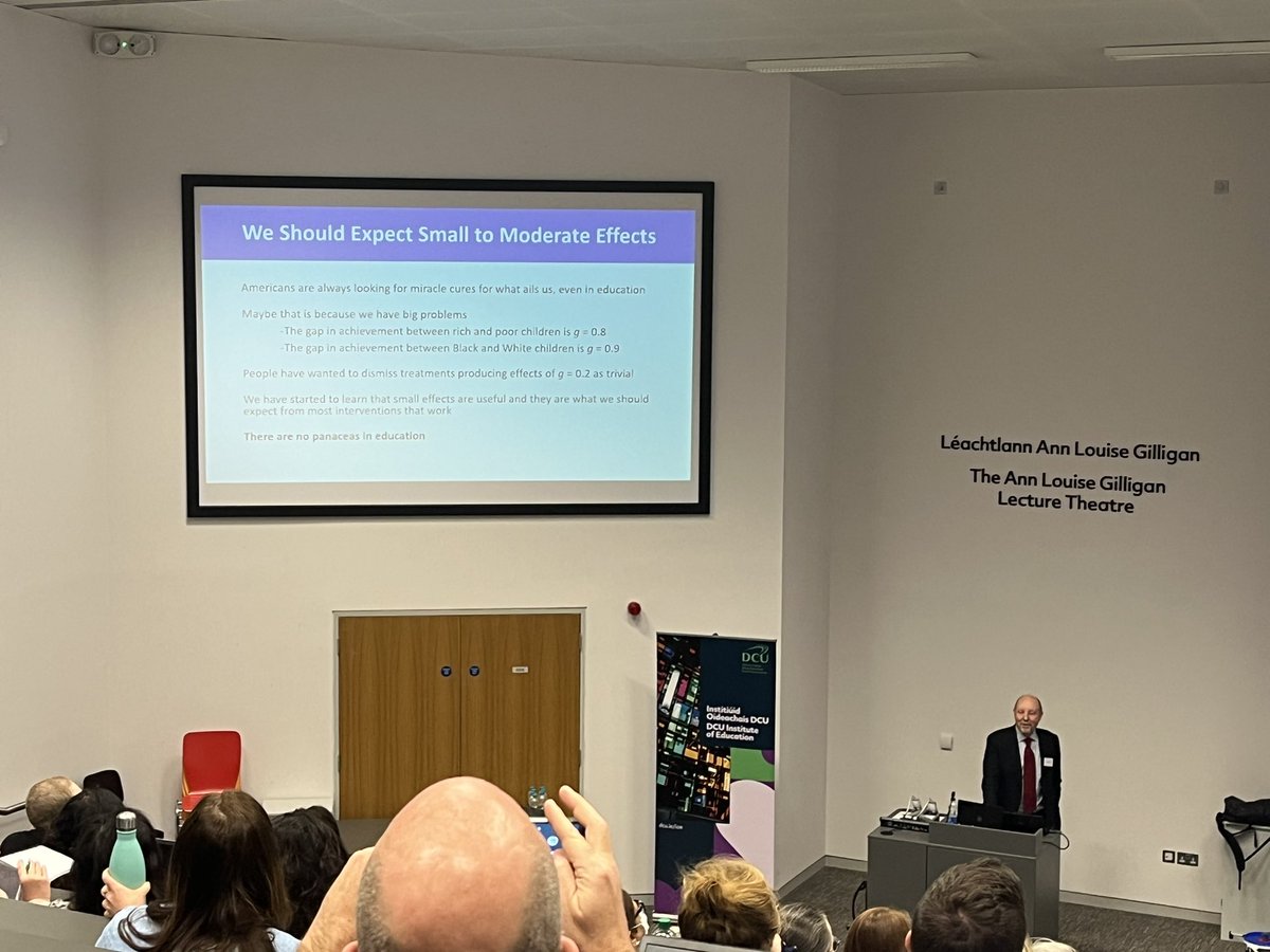 Prof Hedges explains why evaluation of educational programmes is needed. There is a tendency to move from innovation to innovation without properly figuring out what actually works. This leads to a cycle of wasted time and effort. Is it a US-only problem? #edchatie