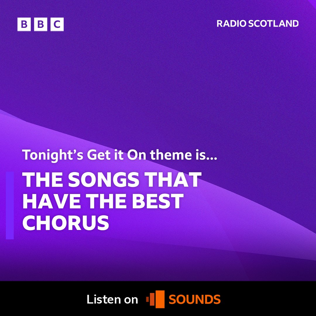 Tonight on #BBCGetitOn we’re ready to join in with the songs that have a great chorus – The Beatles started with She Loves You and we were hooked, and the Proclaimers 500 mile walk happened over and over and ooops... Britney did it again! 👇