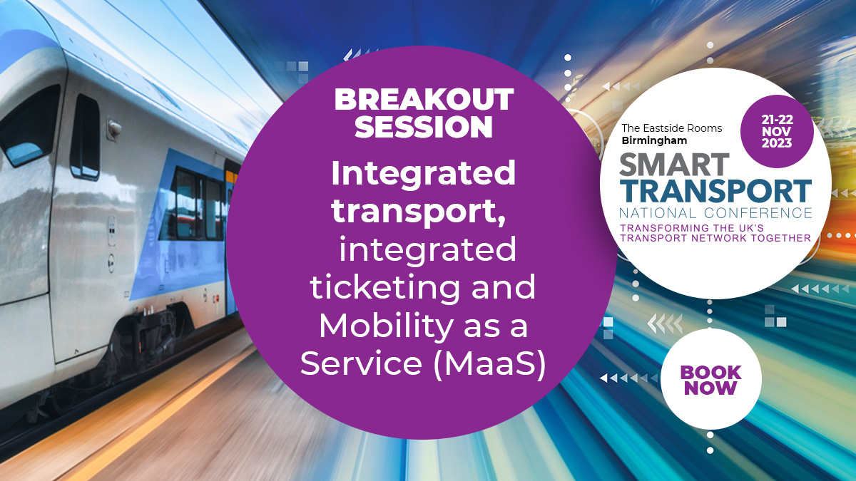 Graham Vidler @CPT_UK, Martin Howell @WorldlineUKI and Oliver Coltman @WestMids_CA will discuss integrated #transport, ticketing and #mobility as a service (#MaaS) at the #SmartTransportConference.

Book now: smarttransportconference.com/2023/en/page/h…

#mobility #transportsolutions #publictransport