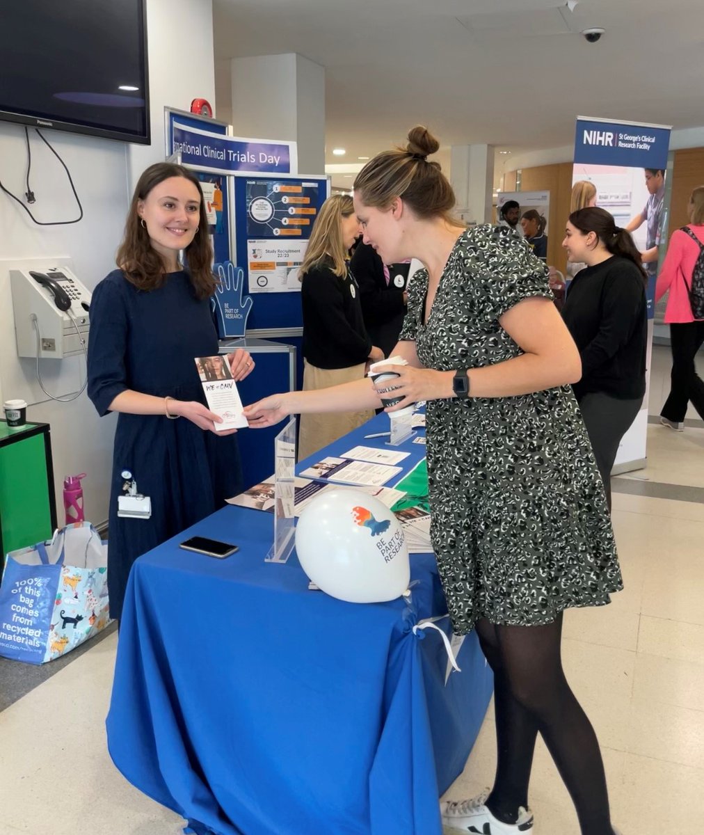 Happy International Clinical Trials Day!🌎

Such an important day to celebrate all of the global trials being conducted at St George's - thank you to all of our participants worldwide for contributing to healthcare research!👏

#ClinicalTrialsDay #BePartOfResearch #VaccinesWork