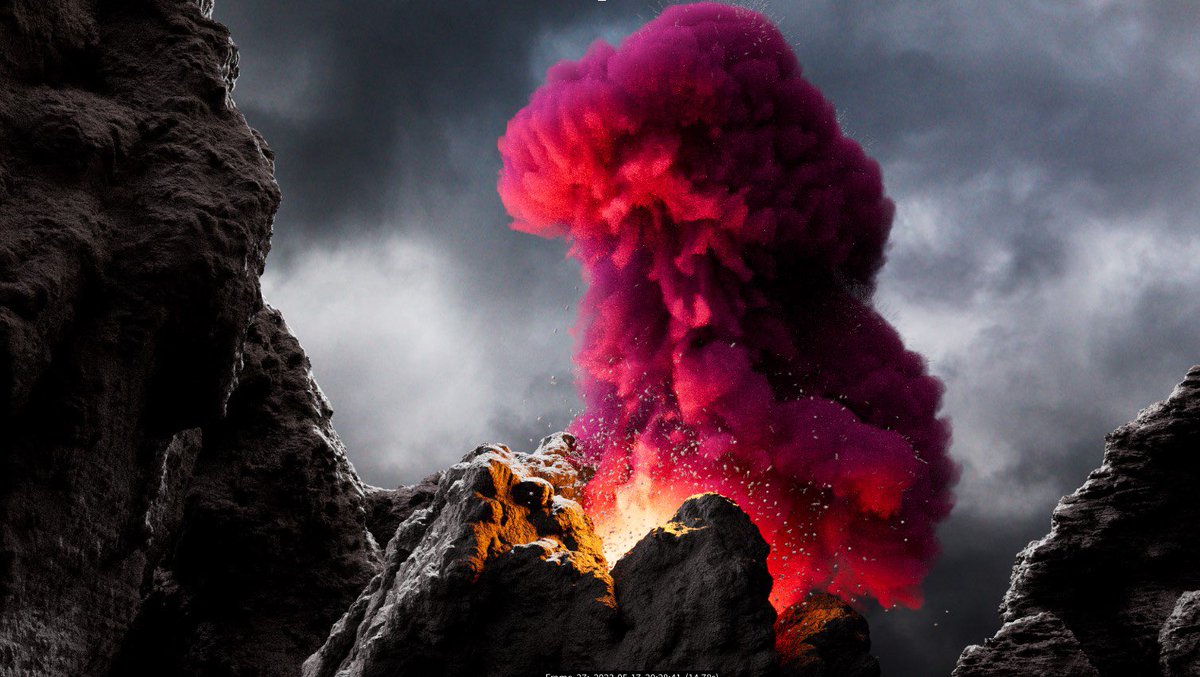 colorblex's tweet image. WIP 
#pyro #houdini #redshift #sidefx