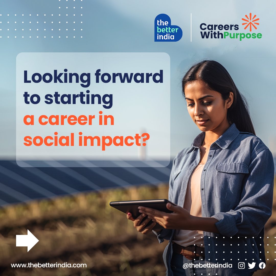 thebetterindia's tweet photo. Here's all you need to know to kick-start your social impact career >>
Visit Link https://t.co/s8Aaez8vTb and APPLY NOW!
#SocialImpact #Career #CareerswithPurpose #8WeekProgram https://t.co/eiZOJhXWgT