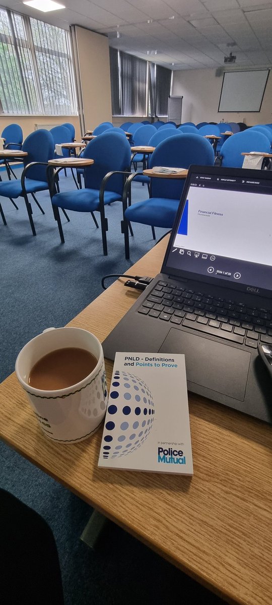 Faye_PMAS's tweet photo. All set up @Humberbeat #CourtlandRd
Packs sorted ✅️
Presentation displayed ✅️
& a brew ✅️
Ready to talk #FinancialResilience with 40 New Officers who are in week 10 of training
#OverallWellbeing #Demotivator #PrizeSporks @CCLeeFreeman https://t.co/ZCfaBlI4wL