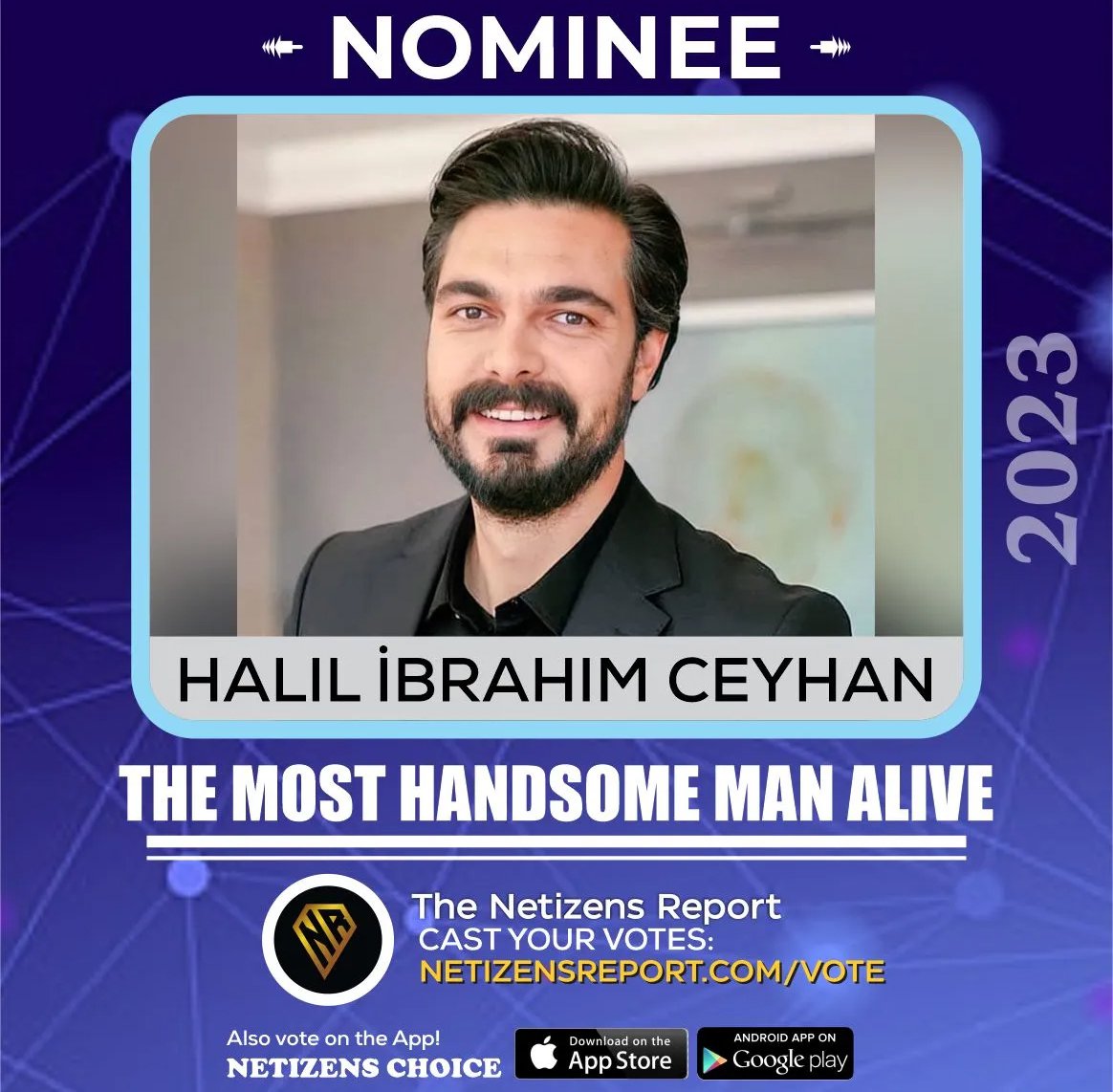 1canliymis's tweet photo. @sehyamforever I always support #HalilİbrahimCeyhan for the most handsome man alive 2023.
@thenreport @halilibrahimin 

https://t.co/gIf14y7mFP

#NETIZENSREPORT #MHMA2023 #MHMA2023NOMINEE #MHMA2023HalilİbrahimCeyhan https://t.co/clyLgCdKmz