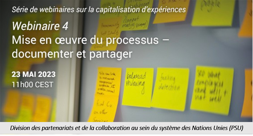 sotchouk's tweet photo. 🔴Webinar series on #ExperienceCapitalization
Join @UNFAO, @IFAD and YenKasa Africa for webinar #4 on the second phase of the implementation process: documentation and sharing.
🗓️SAVE THE DATE | 23 May
⏰11:00 CEST
📌https://t.co/OLfL8tssuL
🇫🇷 The webinar is in French https://t.co/j1B95UZ7i9