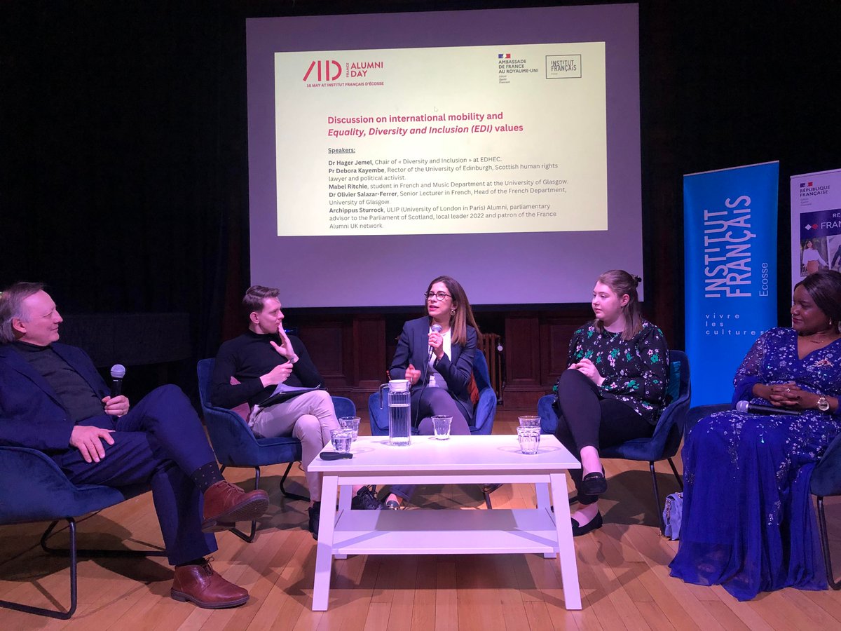 ifecosse's tweet photo. This week we had the pleasure of participating in the 1st edition of the #AlumniWeekUK ! This gathering was an excellent opportunity to reflect on this year's themes #Equality, #Diversity and #Inclusion. Thank you to the speakers and the public for these enlightening exchanges ! https://t.co/ipk2DEYs1z