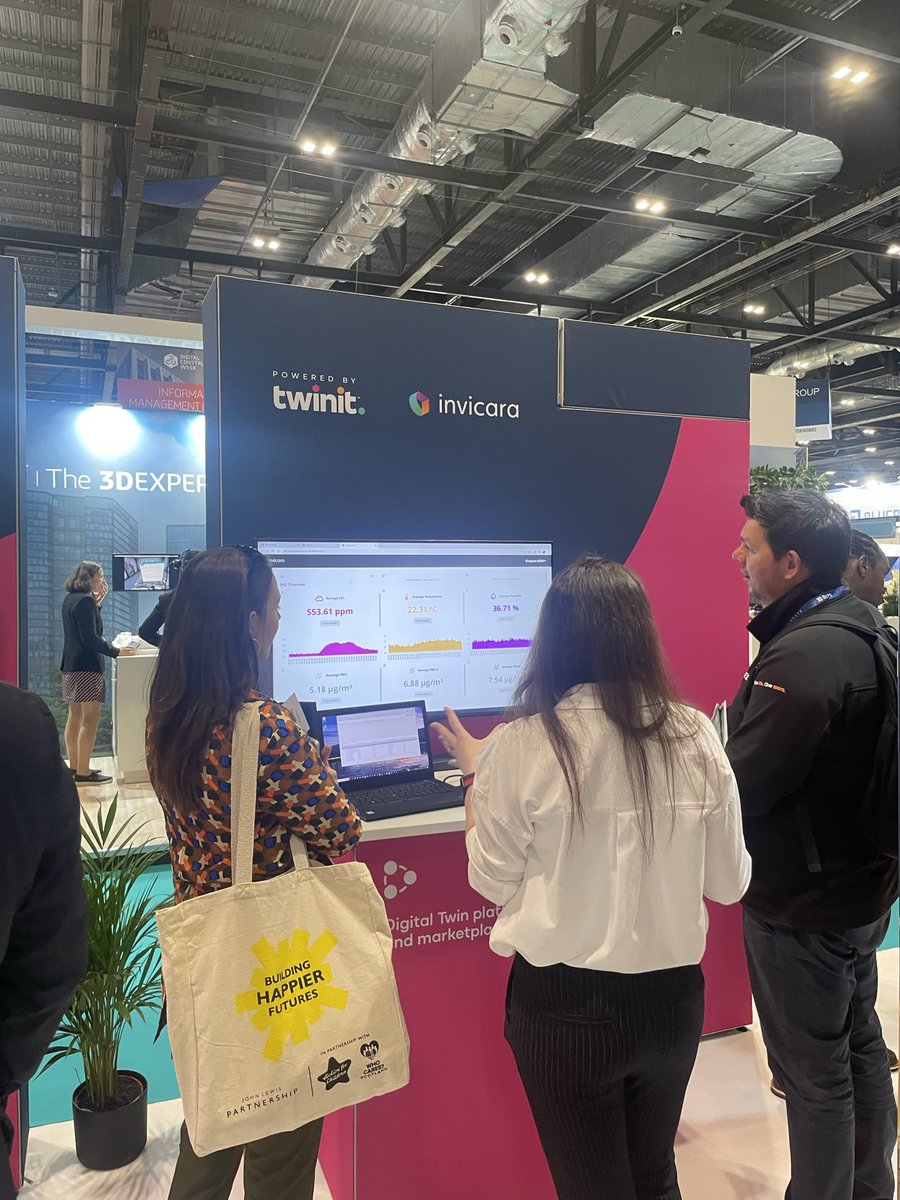 Twinit (@twinit_platform) on Twitter photo Day 2 of @DigiConWeek is underway. <a href="/Invicara/">Invicara</a> showing what’s possible with Digital Twins and the <a href="/twinit_platform/">Twinit</a>. Story by our booth, D570 and find out more.
#DigitalTwins Day 2 of @DigiConWeek is underway. <a href="/Invicara/">Invicara</a> showing what’s possible with Digital Twins and the <a href="/twinit_platform/">Twinit</a>. Story by our booth, D570 and find out more.
#DigitalTwins