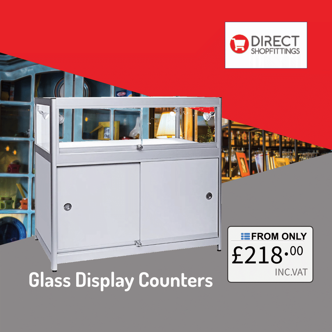 DShopfittings's tweet image. Aluminium Framed Glass Display Counters complete with LED lighting and Timber Framed Counters in various finishes, all available at Low, Low Prices
#shopcounter #retaildisplay #displaycounter #salescounter #glasscounter #retailfurniture

directshopfittings.co.uk/display-furnit…