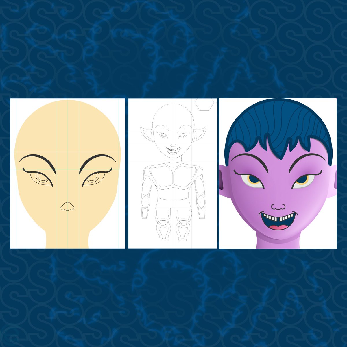 Crypto_E_Club's tweet photo. Step three in creating Yumon, a #soulagain character: constructing facial features and shading to add depth and expressiveness to our masterpiece.
Join us:
https://t.co/KeQcnHoyKP
#nftartprocess #facialstructure #shadingtechniques #digitalartistry #crypto https://t.co/fGKhrKxwr6