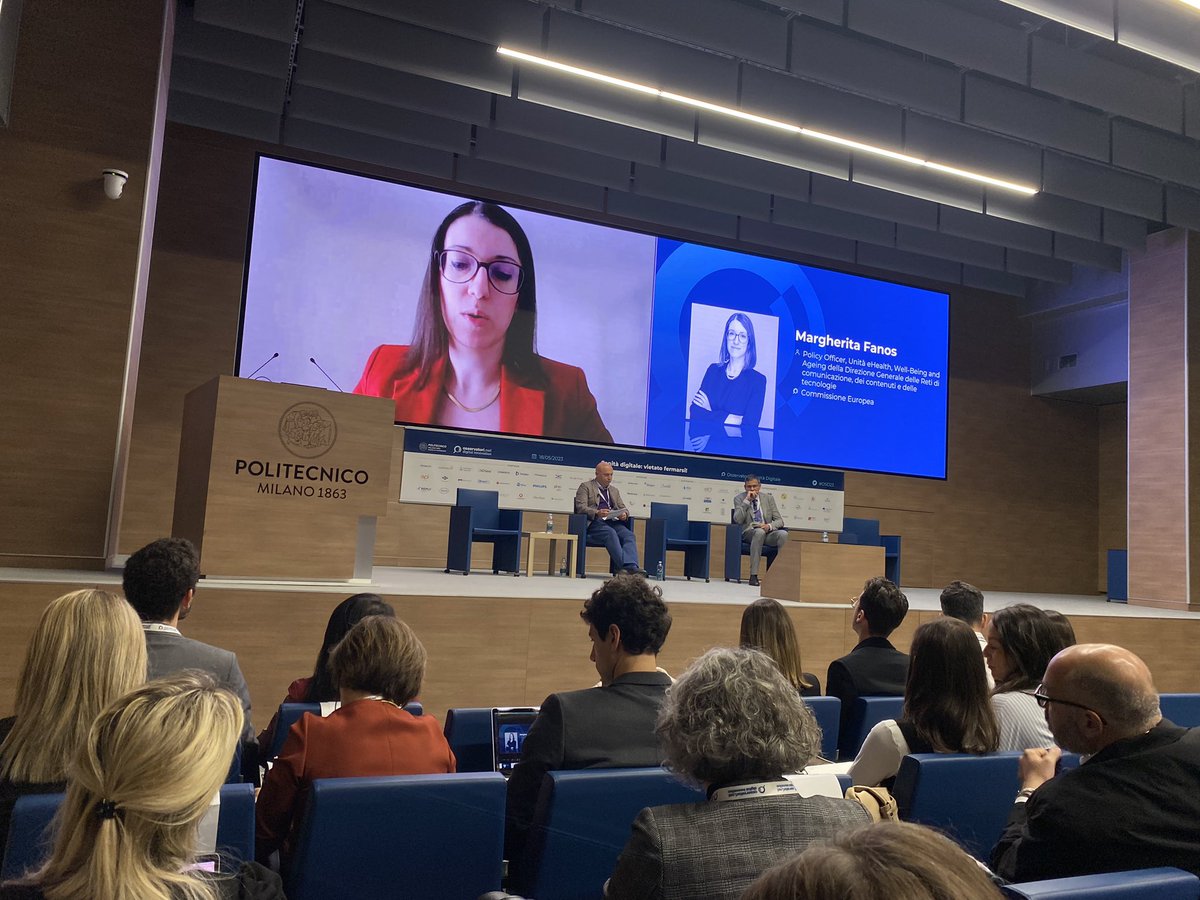 Osservatori Digital (@osserv_digital) on Twitter photo Margherita Fanos <a href="/EU_Commission/">European Commission</a> spiega qual è la strategia di gestione e valorizzazione dei dati in ambito sanitario a livello Europeo e qual è il ruolo dell’European Health Data Space “fiducia elemento importante” #OSD23 Margherita Fanos <a href="/EU_Commission/">European Commission</a> spiega qual è la strategia di gestione e valorizzazione dei dati in ambito sanitario a livello Europeo e qual è il ruolo dell’European Health Data Space “fiducia elemento importante” #OSD23