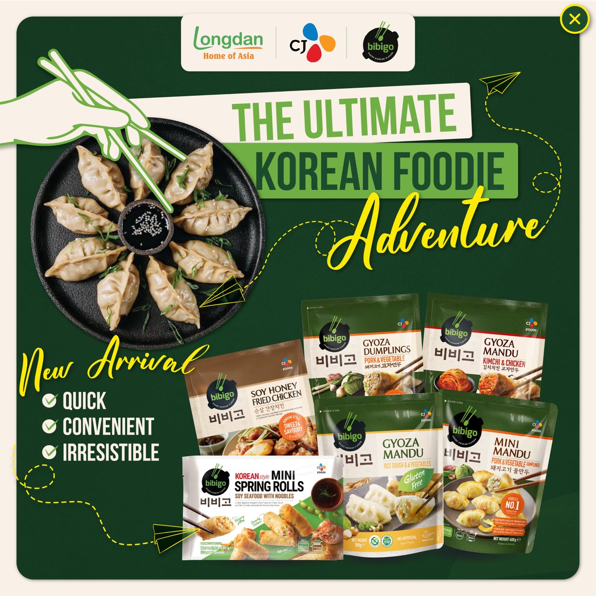 𝗛𝗼𝘁 𝘀𝘂𝗺𝗺𝗲𝗿 𝗱𝗮𝘆𝘀 𝗰𝗮𝗹𝗹 𝗳𝗼𝗿 𝘀𝗼𝗺𝗲 𝘀𝗽𝗶𝗰𝘆 𝗖𝗝 𝗕𝗶𝗯𝗶𝗴𝗼 𝗱𝘂𝗺𝗽𝗹𝗶𝗻𝗴𝘀!
Don't miss out on this delicious treat! 😍
_____
🛒 longdan.co.uk
🏢 Location: longdan.co.uk/pages/locations
#longdan #asiansupermarket #homeofasia #orientalsupermarket