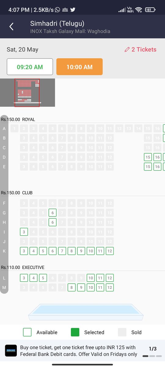 Vadodara Show HouseFull 🙏🙏🙏

Extra 2 Shows Added

#Simhadri4K