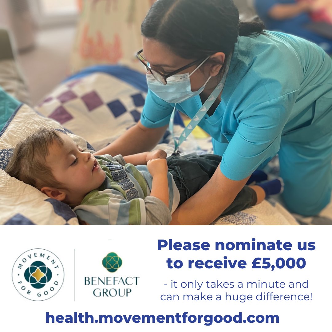 Can you spare a minute today to help us win £5,000? 🙏 What an amazing impact this money could make to our charity and your nomination could make all the difference. It's very easy and quick, simply follow this link : health.movementforgood.com/#nominateAChar… #movementforgood