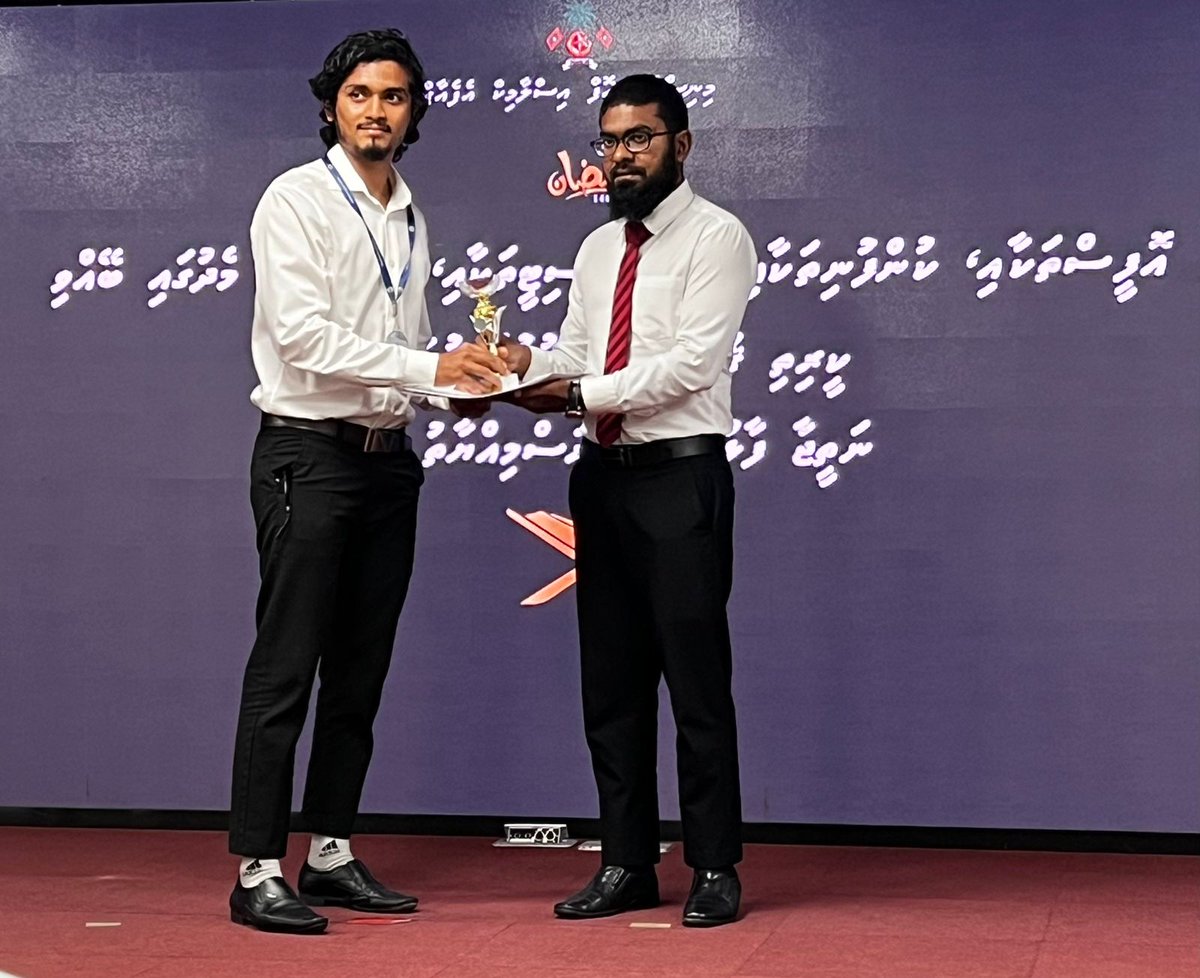 Congratulations to our very own Ahmed Ali from our Technology &amp; Digital Services Department on winning 2nd place in the men's category in the Inter Office Quran Competition 1444.