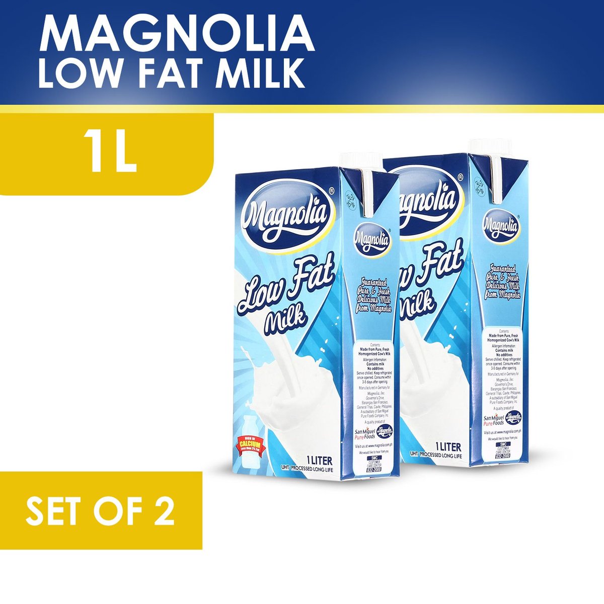 leah_with_H's tweet image. #Magnolia #LowFatMilk (1L) Set of 2
Discount Price:  ₱224
s.lazada.com.ph/s.hmkV9?cc