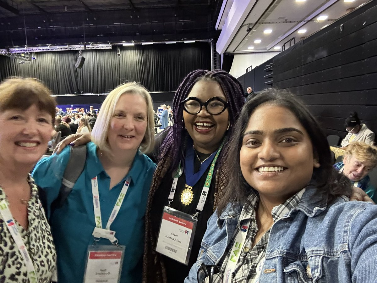 Some amazing nurses I’ve had the privilege to learn soo much from… 

@RuthOshikanlu @5sue2 
#RCN23 #RCNCongress23