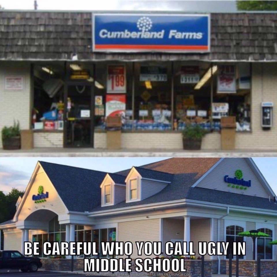 Cumbys with the glow up! 💅 <a href="/cumberlandfarms/">Cumberland Farms</a>