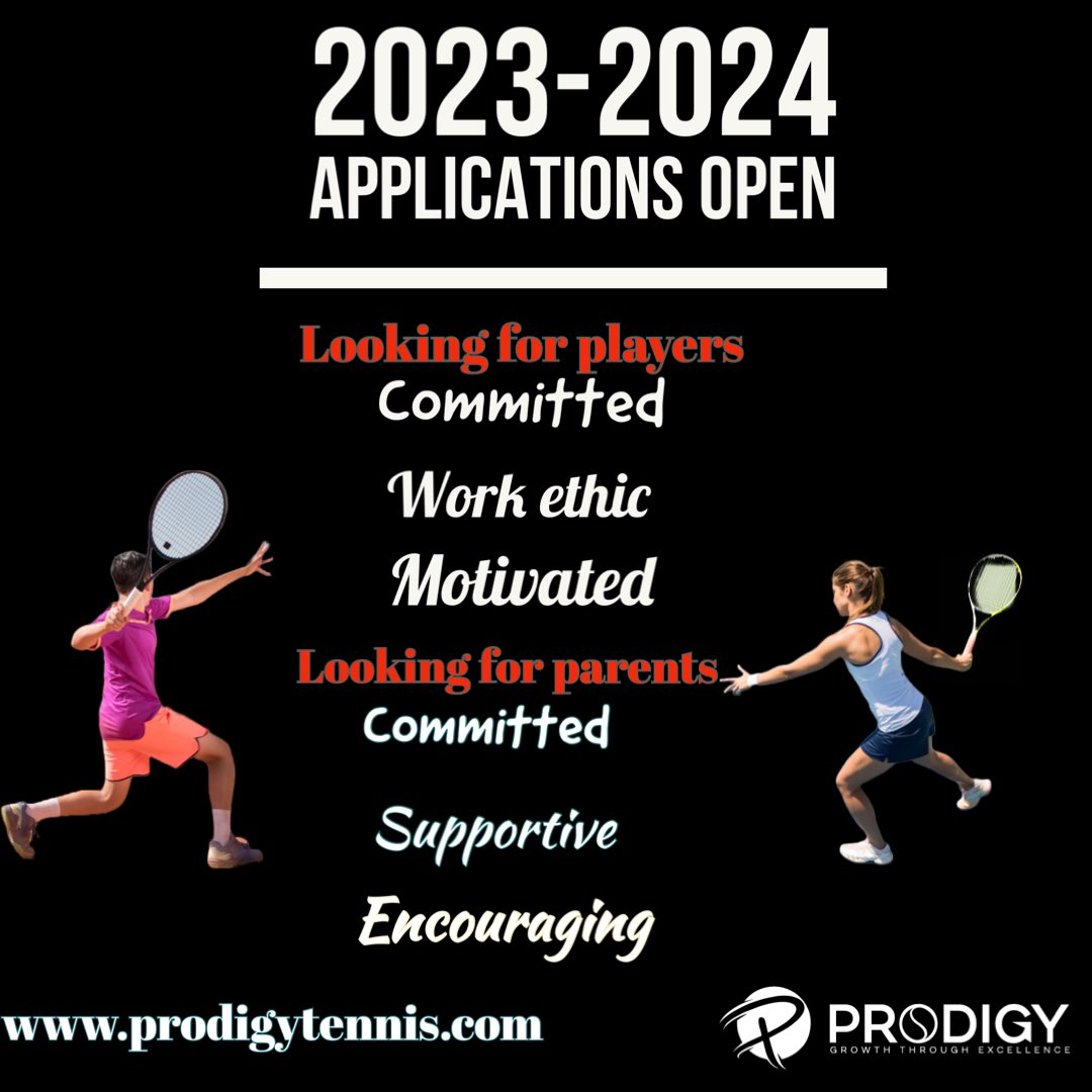 Have you got what we want ? 

prodigytennis.com