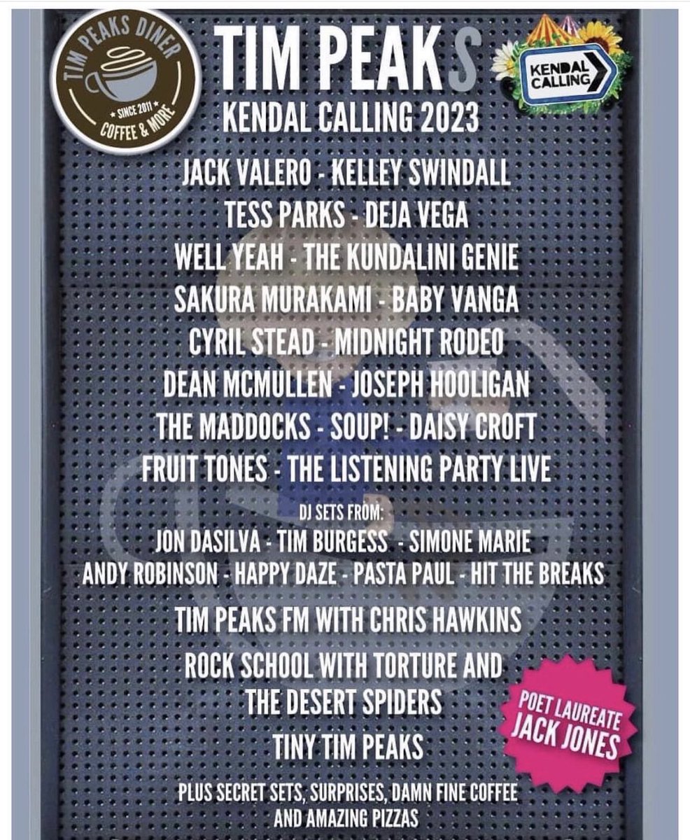 JackValeroMusic's tweet photo. HERE WE GO!!!
Kendal is officially SOLD OUT but for those guys who are lucky to have tickets, catch us at the @timburgessofficial Tim Peaks stage on FRIDAY.
An absolute storm of a line up 🤘🤘🤘
The best summer lurking around the corner ☀️☀️☀️
#timpeaks #kendalcalling https://t.co/YTkOmyfTvp