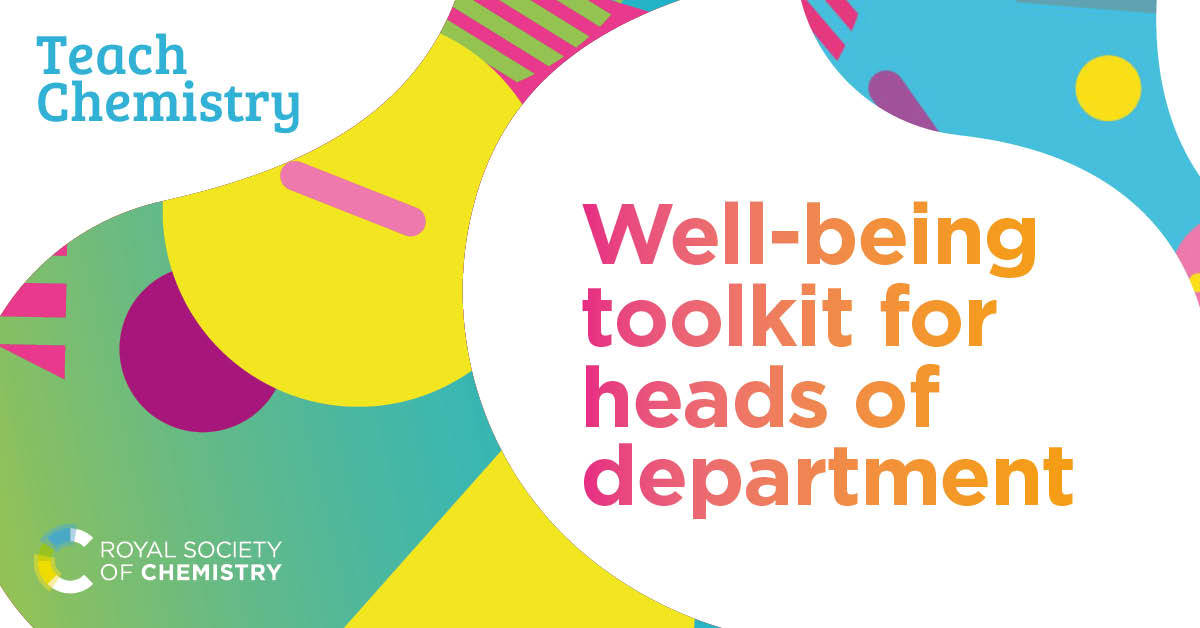 Looking after the mental &amp; physical health of your team is an important part of any secondary science leader role, we’ve created a series of resources specifically for educators. They include guides, information &amp; useful links: rsc.li/3ODKWIz

 #MentalHealthAwarenessWeek