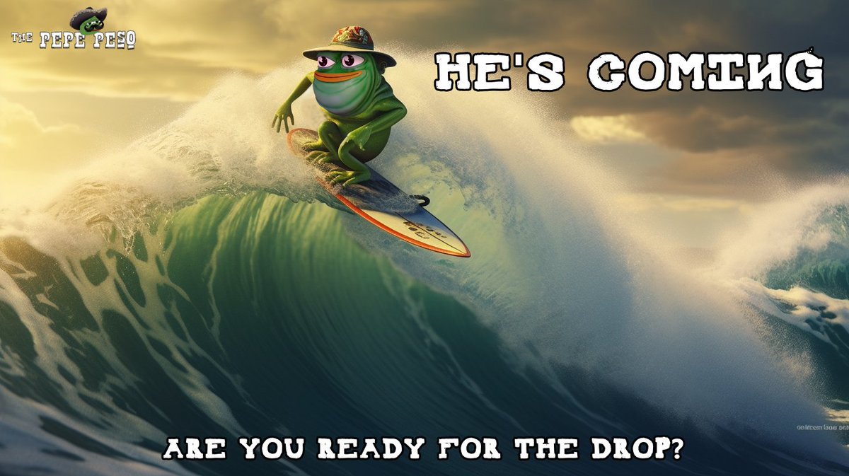 Hey Familia! The countdown for #PepePeso launch is on! We've got spicy airdrops planned. 🌮 10% for our Liquidity Providers and 3% for our community. That's a whole lotta tacos, amigos! Stay tuned for the most Sabroso launch in crypto! #Airdrop #MemeCoinSeason  #BSCGems  #pepe