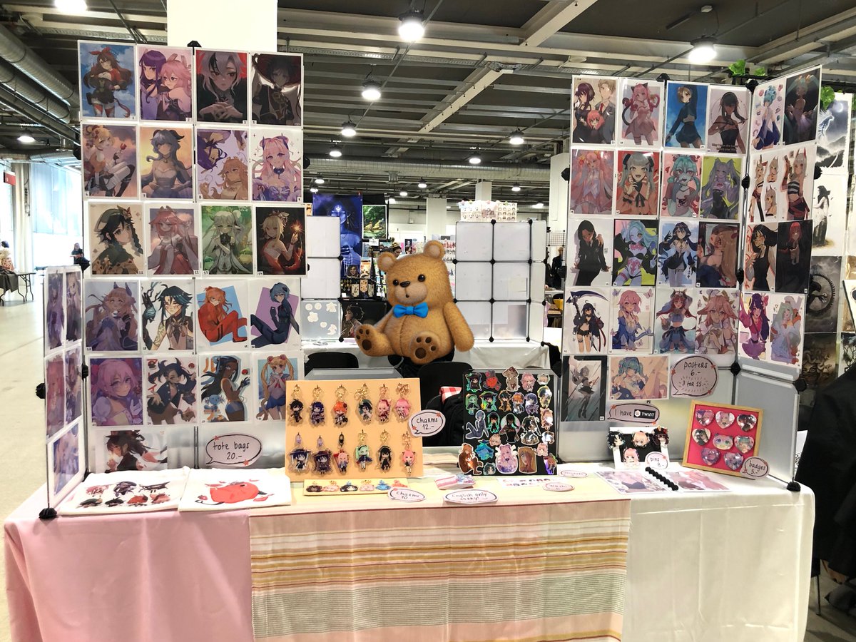 milktuart's tweet image. Day 1, it’s been amazing so far! Find me at hall 2.1 in 332 @ #fantasybasel 🌟