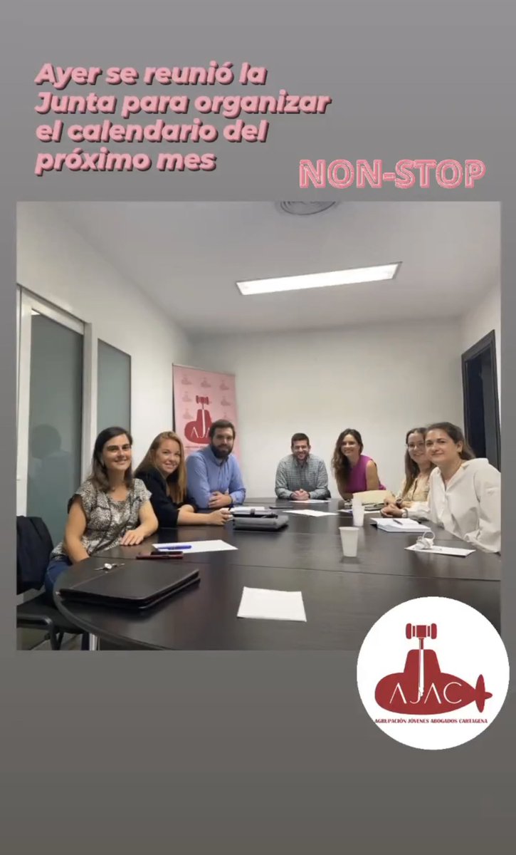 AJA_CARTAGENA's tweet photo. Reunión de la junta para planificar las formaciones y actividades del mes 😊 https://t.co/0oNewWTvk6