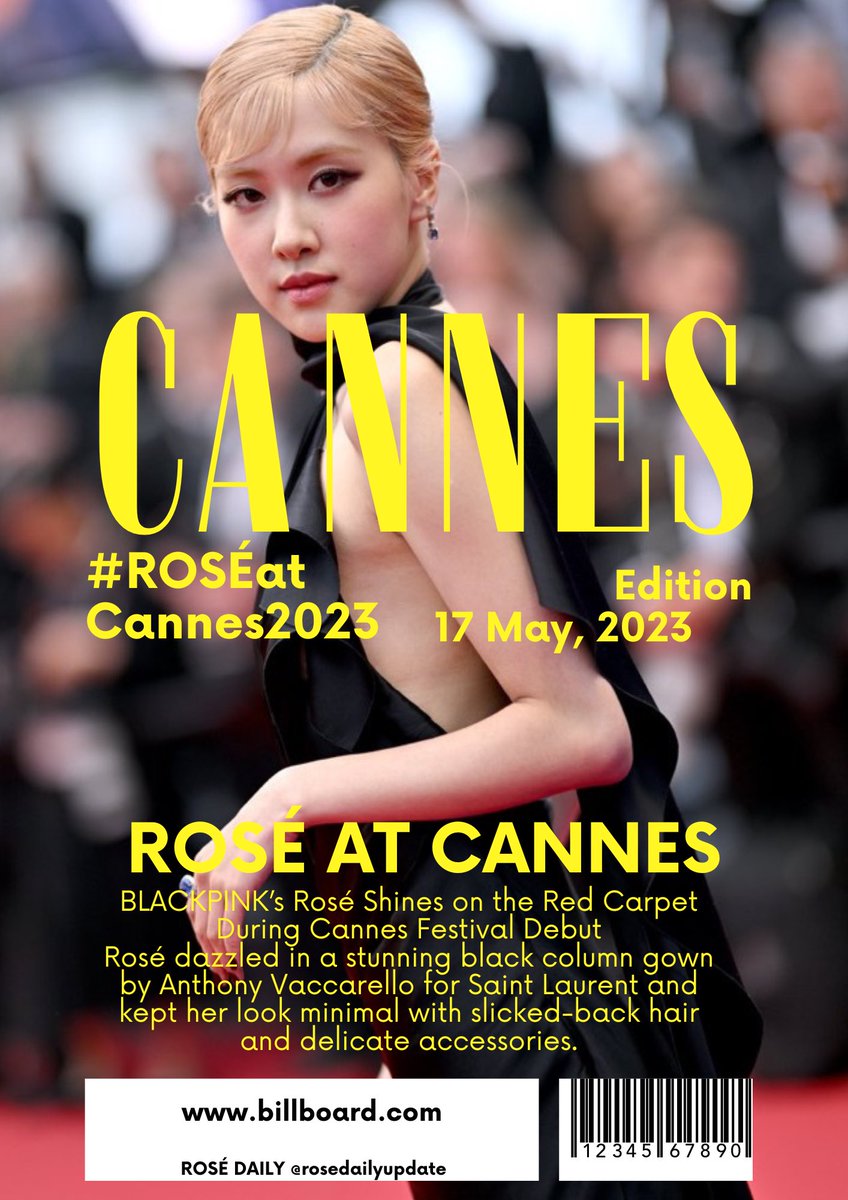 ROSÉ DAILY UPDATE tweet media