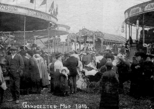 @VisitGloucester Here's one of Gloucester Mop Fair in 1910