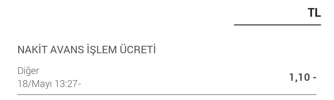 Hangi dengesiz nakit avanslar kapatıldı, faizler fırlamış,bankalar kredi vermiyor dediyse alın gözüne sokun...

Boşu boşuna sabah sabah hem nakit avans hem kredi çekip geri kapattım...

#faiz