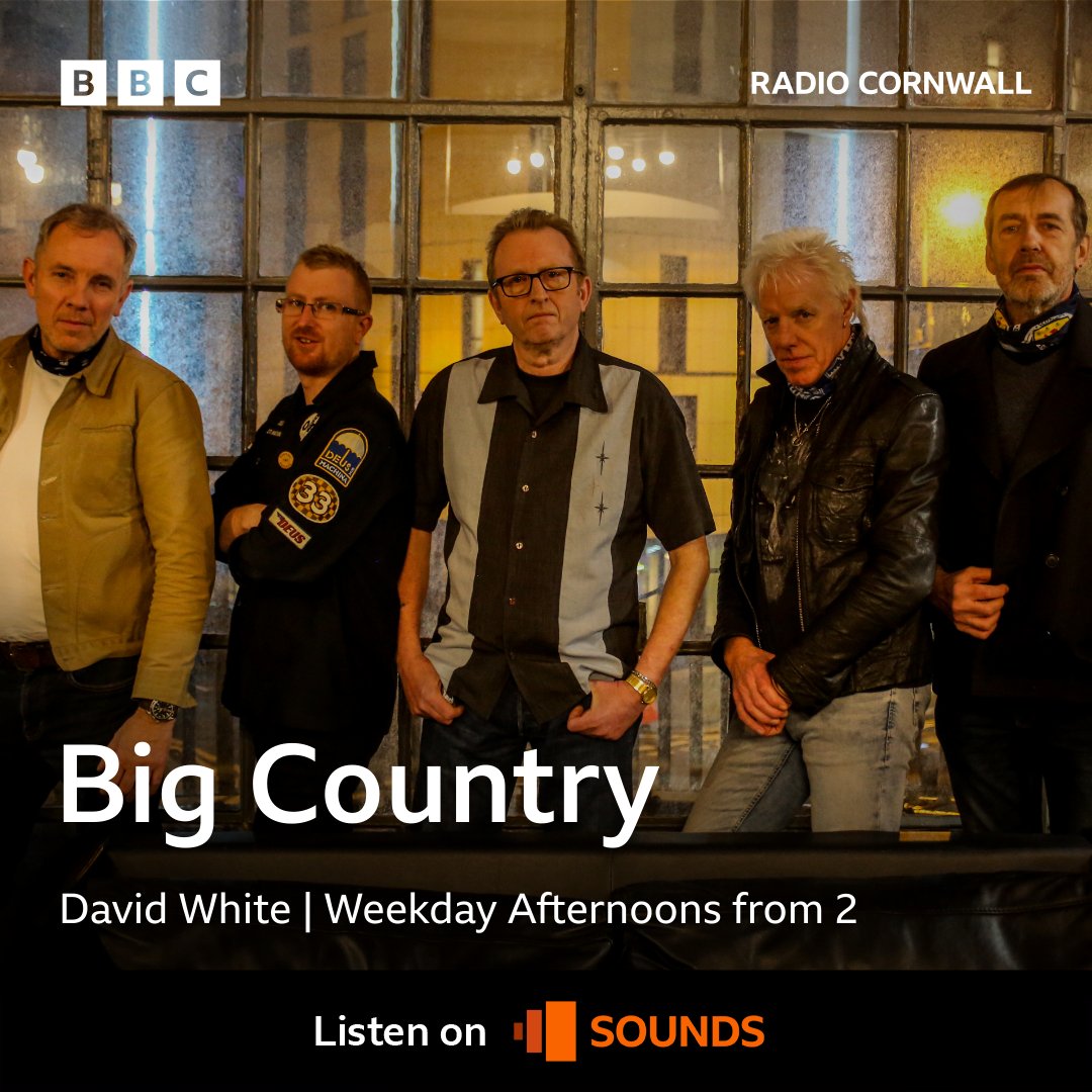 Celebrating 40 years of their debut album 'The Crossing' <a href="/BigCountryUK/">Big Country</a> bring their tour to <a href="/PavilionFal/">Princess Pavilion</a> tonight. 

Have a listen to @davidwhiteshow's chat with the band's drummer <a href="/MarkBrzezicki/">Mark Brzezicki</a> 👇
bbc.co.uk/sounds/play/p0…