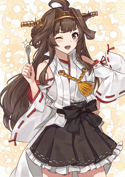 「kongou (kancolle) kongou kai ni (kancolle)」Fan Art(Latest)