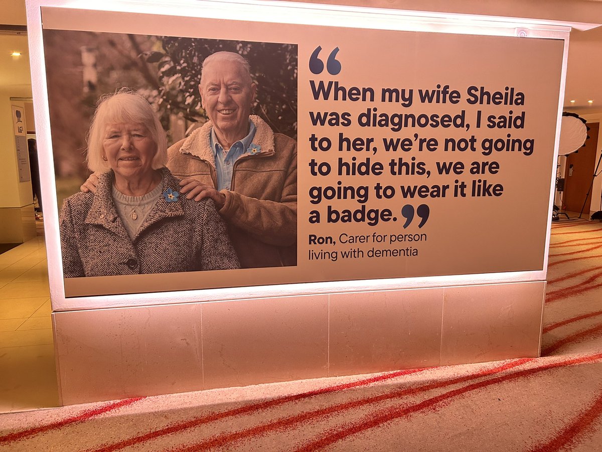 Today is the day! A great morning so far at the Alzheimer’s Society conference. Clear message of help and hope this morning - lots to do to get systems ready for the future and also lots we can do to support people now. Also great to see <a href="/mason4233/">Chris Roberts.</a> <a href="/nigel8812922/">The dark lord</a>  #ASAC23