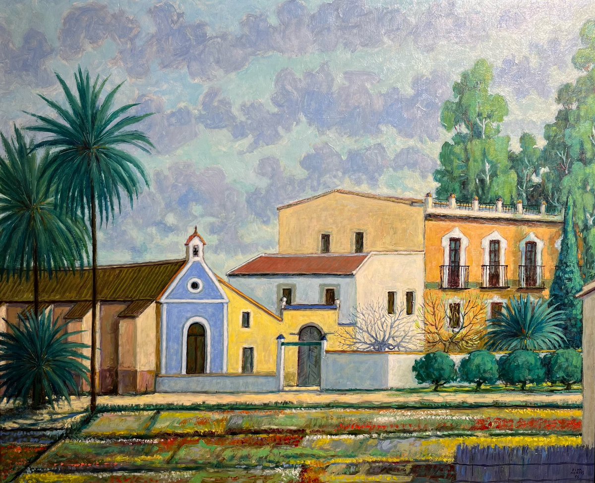 🎨Obra: “Paisaje de la Ermita de la Paz”, 1990.
Óleo/lienzo: 60 x 74 cm.

#Alcantarilla, #huertademurcia, #pinanortes.